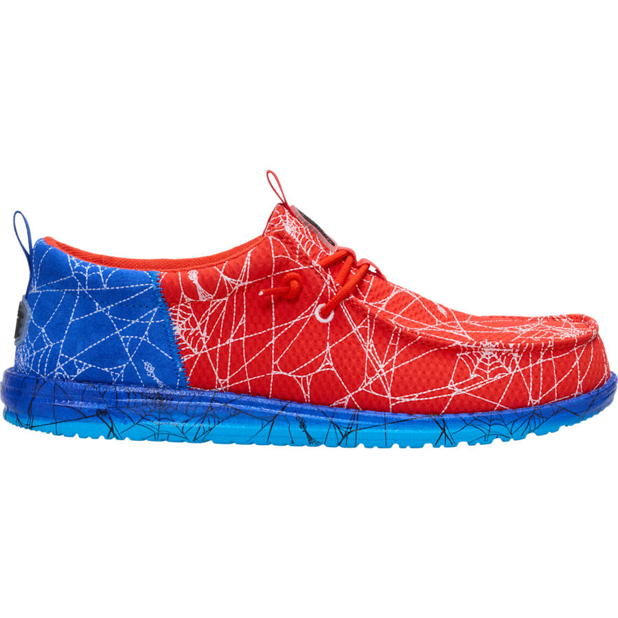Marvel Studios x HeyDude Wally Funk Spiderman Webshooter - Crocs