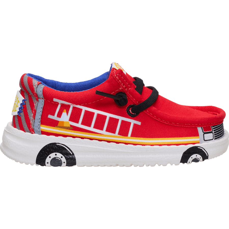 Wally Funk Toddler Firetruck